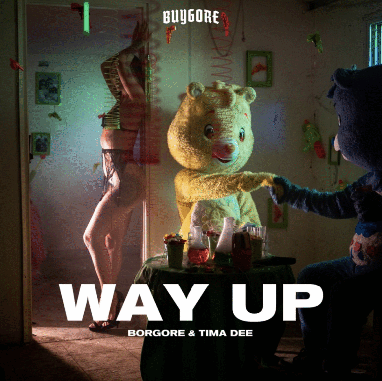 פריים מתוך הקליפ Way Up של Borgore ו-Tima Dee, בהפקת מתקתק